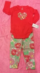 Carter's Baby girl 2 pieces set